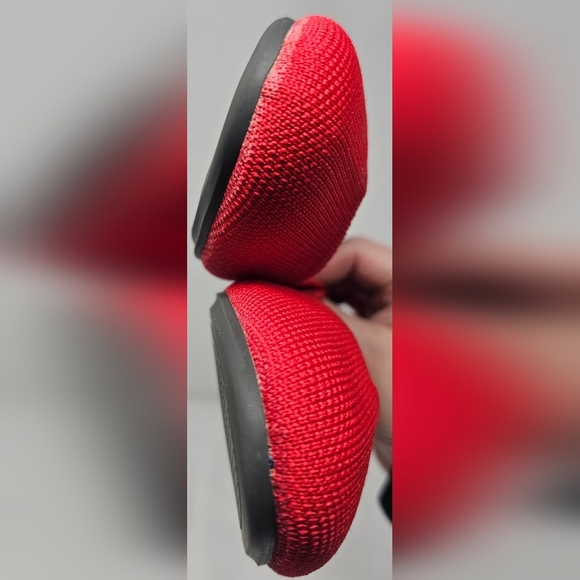 Rothy’s The Flat Size 8.5 US Women’s Bright Red Slip-On Round Toe Flats - Picture 3 of 14